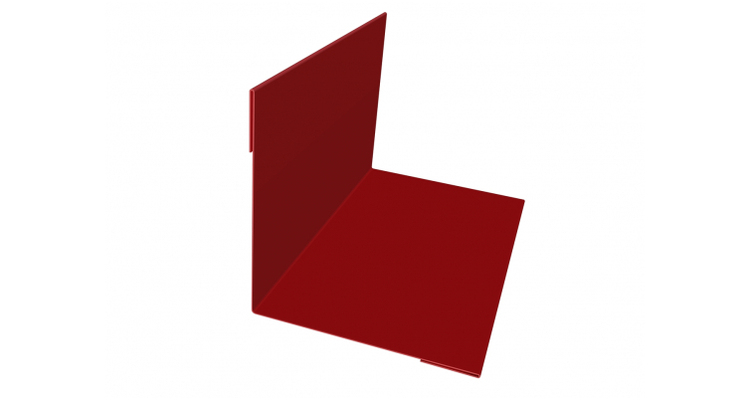 Планка угла внутреннего 30х30 PE с пленкой RAL 3011 коричнево-красный
