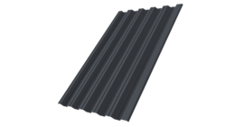 Профнастил HC35R GL 0,5 PurLite Мatt RAL 7024 мокрый асфальт