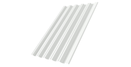 Профнастил НС35R 0,45 Drap RAL 9003 сигнальный белый