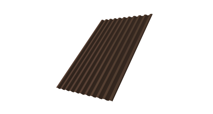 Профнастил С21R 0,45 Drap TR RAL 8017 шоколад