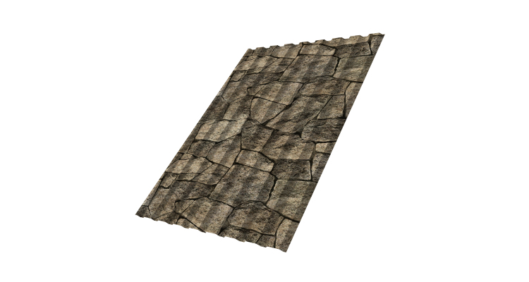 Профнастил С20A 0.45 Print Elite King Stone TwinColor