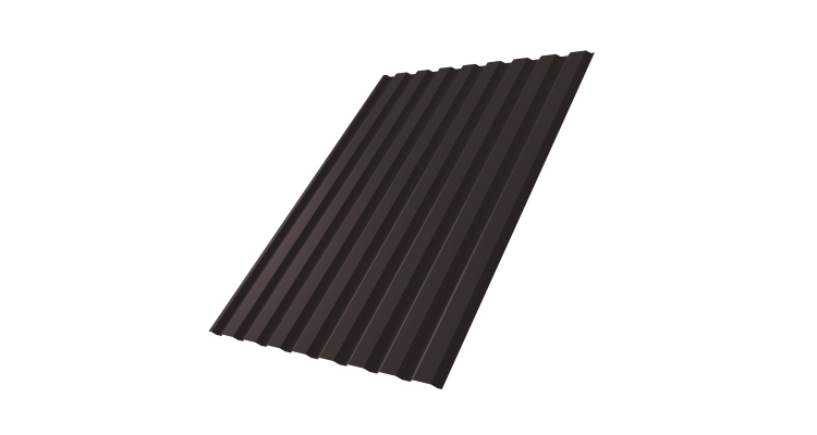 Профнастил С20A 0.45 Drap TX RAL 9005 черный