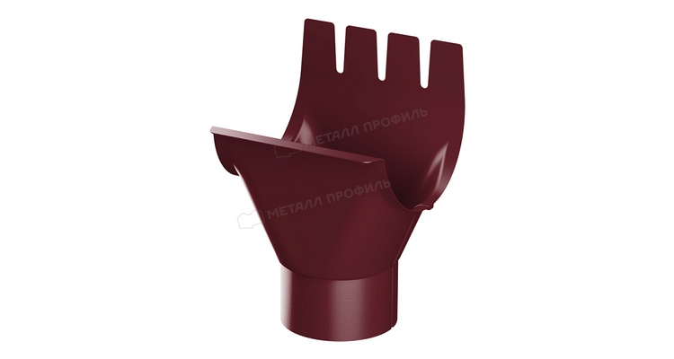 Воронка выпускная Металл Профиль Foramina PUR D125/100 RAL 3005