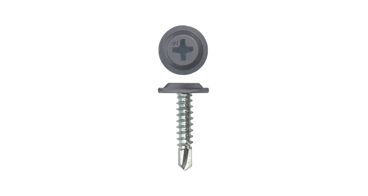 Саморез ПШС Daxmer Pro 4,2х19 (1000 шт) шлиц PH2 RAL 7004