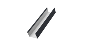 Стойка жалюзи Milan,Tokyo 0,45 Drap RAL 7024 мокрый асфальт (2,5м)