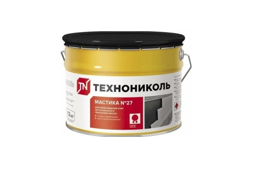 Мастика приклеивающая Технониколь №27 12кг (ведро)